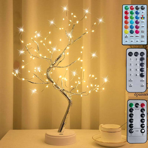 New Colored Light, Starry Sky LED, Copper Wire, Rice Tree Lamp