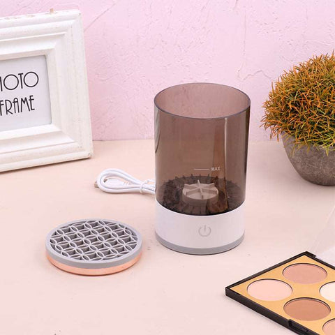 Women Eye Shadow Brush Cleaning Tool Portable Electric Makeup Brush Cleaner Machine With USB Charging Automatic Cosmetic Brush
